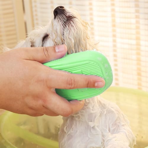 Dog Bath Brush Pet Silicone Shampoo Brush - Image 5