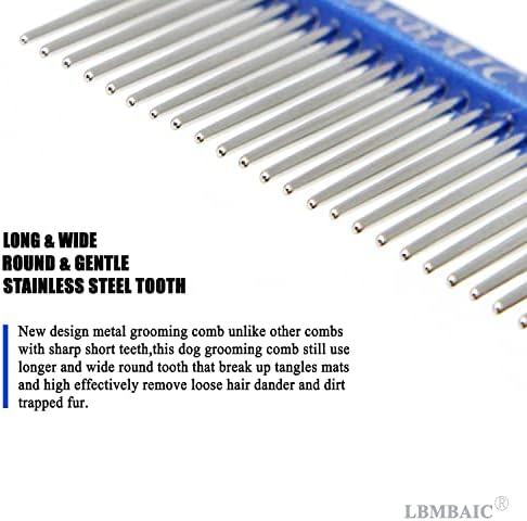 Metal Dog Grooming Combs Shedding Tangles - Image 4