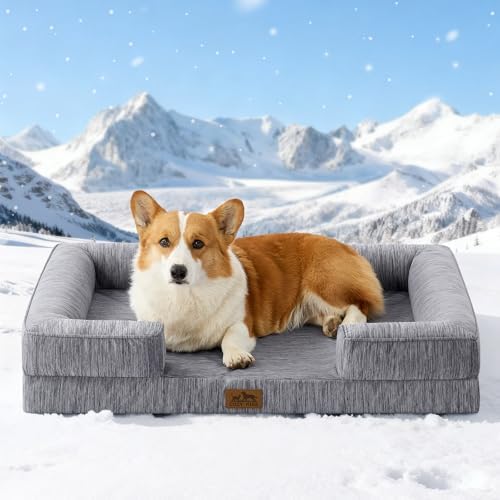COZY KISS Orthopedic Dog Cooling Bed by COZYKISS
