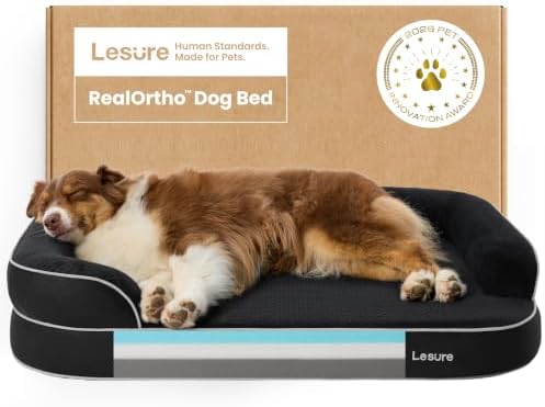 LE SURE RealOrtho™ L Plus 3-Layer Foam Orthopedic Large Dog Bed by Lesure