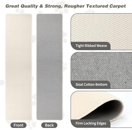FHTONGE 71x15.8" Thickened Cat Wall Climbing Carpet - Image 3
