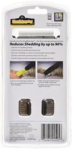 Oster ShedMonster De-Shedding Tool, Fine or Short Coats - Image 4