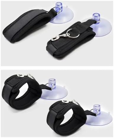 2Pcs Dog Bathing Tether with Suction Cup, Adjustable Collar Pet Bathing Fixture - Image 7