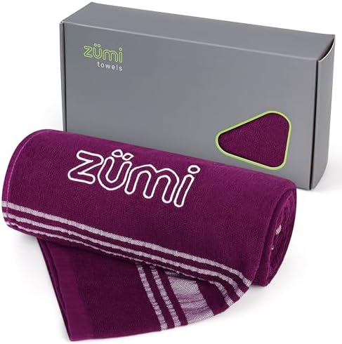 Zumi 100% Cotton Quick Dry Large Travel Towel by Zumi+Towels