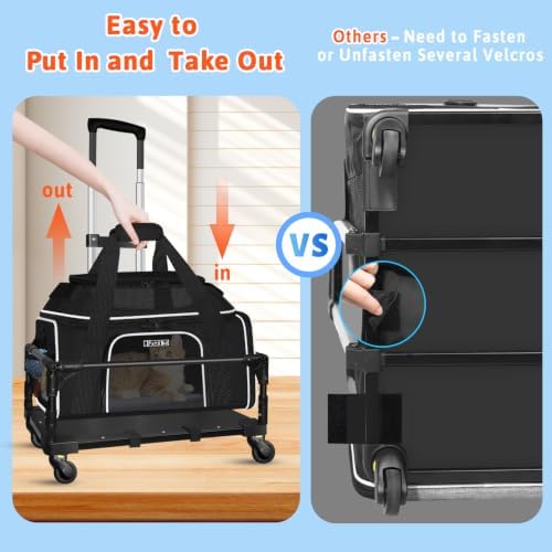 Petskd Top & Side Expandable Small Pet Carrier - Image 2
