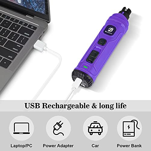 BOUSNIC Dog Nail Grinder with 2 LED Light - Image 6