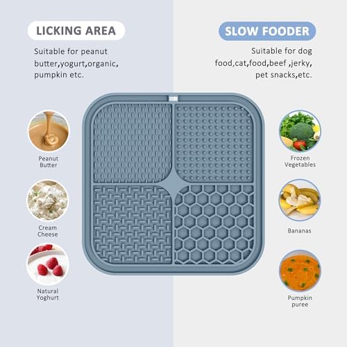 ChefAide 2 Pack Lick Mat for Dogs, Cats & Puppies - Image 3