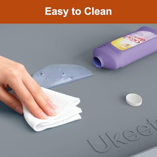 28" x 22" Extra Thick Silicone Mat Waterproof - Image 6