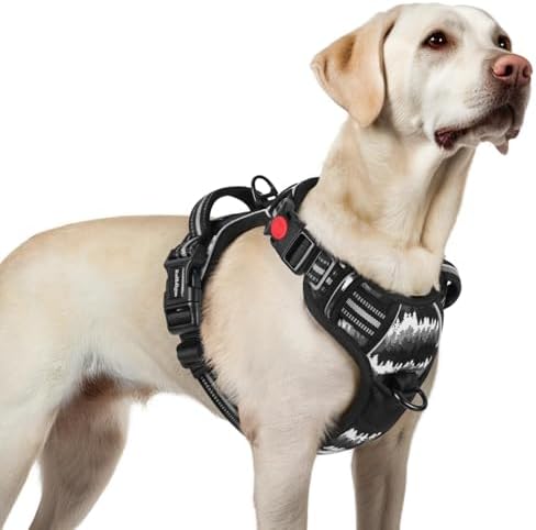 rabbitgoo Dog Harness for Large, Updated Easy On & Off by rabbitgoo