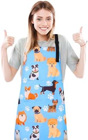 Dog Grooming Waterproof Apron by XLSXEXCL