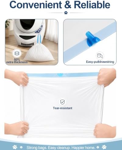 45 Count Automatic Litter Box Liners Compatible - Image 6