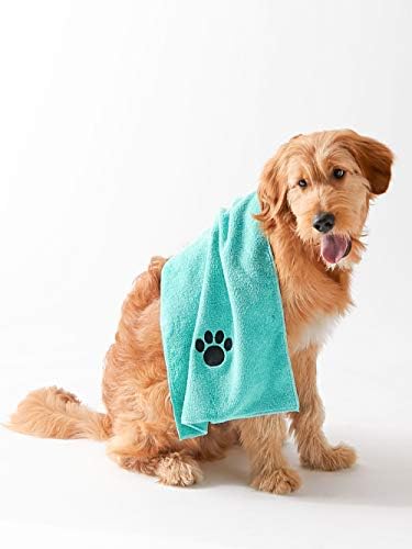 Bone Dry Pet Grooming, Embroidered Microfiber Towel Drying Collection - Image 5