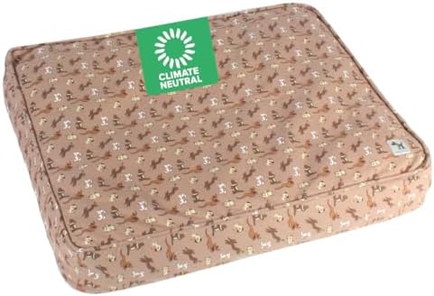 Molly Mutt Tan Cute Dogs Dog Bed Cover, Non-Toxic & 100% Cotton by MollyMutt