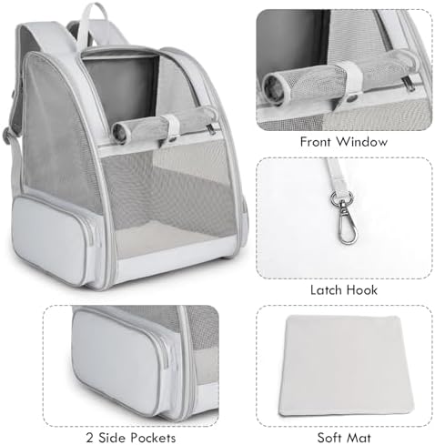 Cat Backpack Carrier, Small Dog Carrier Backpack - Image 2