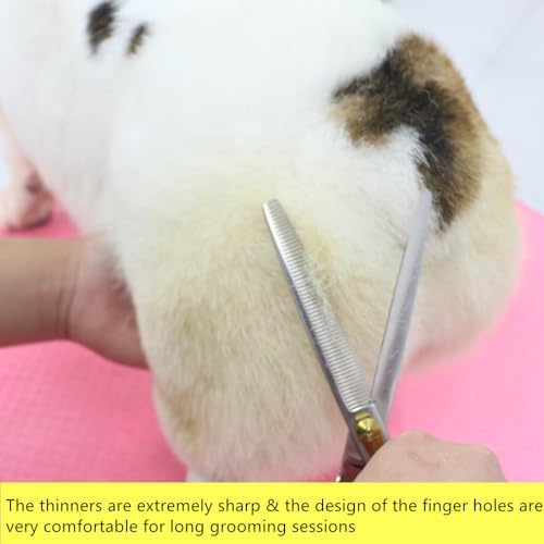 HASHIMOTO Grooming Scissors for Dogs, Dog Thinning Shears for Grooming - Image 5