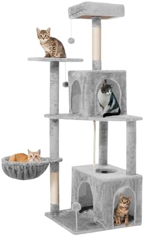 54inch Large Cat Tree Tower Condo by TSCOMON