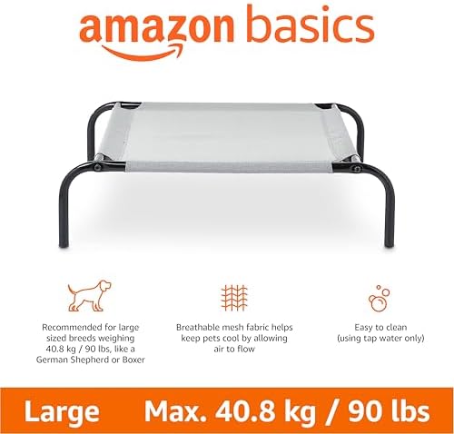 Amazon Basics Cooling Breathable Elevated Dog Bed - Image 2