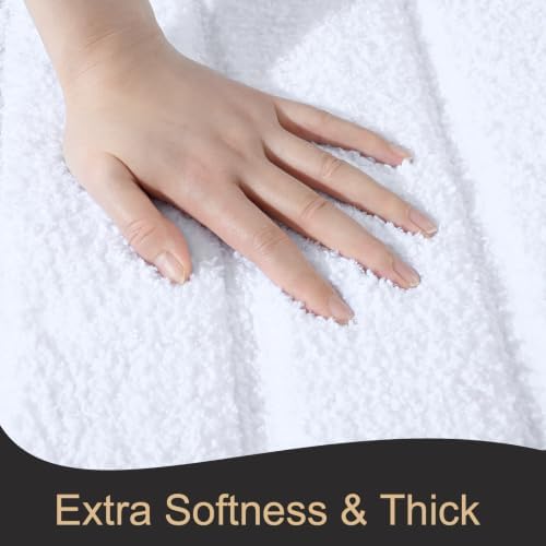AROGAN Luxury Long Bathroom Rugs Runner 24x48 Inch Bath Rug Non Slip - Image 5