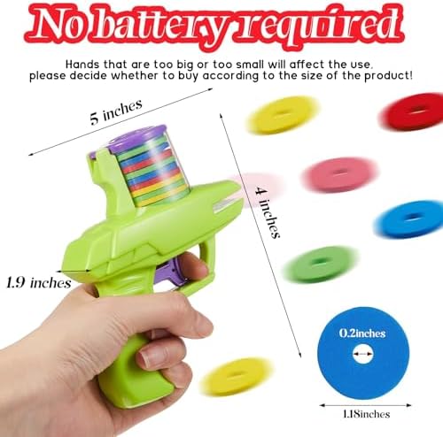 Sumind 2 Pcs Foam Disc Shooter Blasters - Image 2
