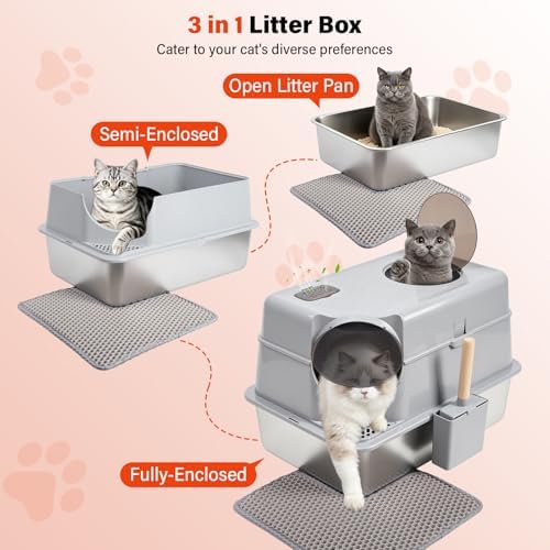 Stainless Steel Litter Box - Image 4