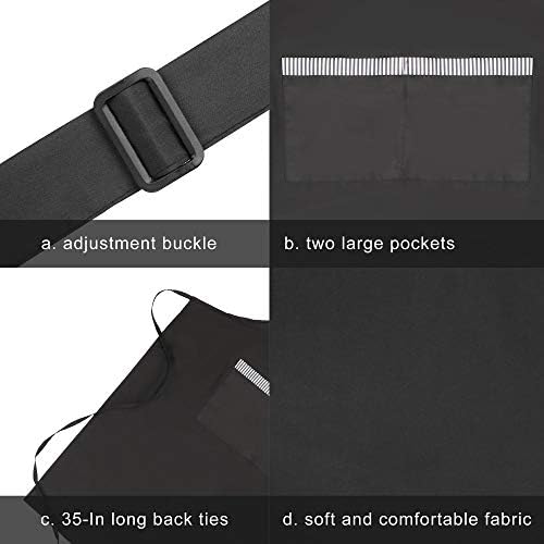 Black Waterproof Apron Lightweight - Image 2