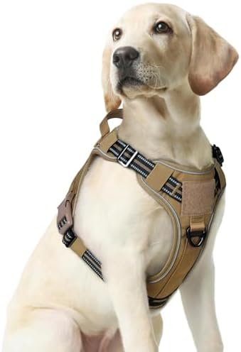 rabbitgoo Tactical Dog Harness Medium Sized, No Pull Service Pet Vest by rabbitgoo