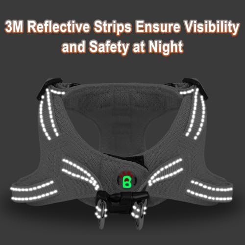 BARKBAY Small Dog Harness, No Pull Puppy Harness, Step-in Dog Vest - Image 6