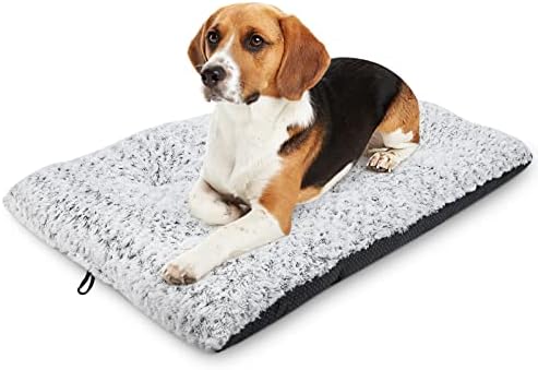 Dog Bed Kennel Pad Washable Anti-Slip Crate Mat by MIXJOY