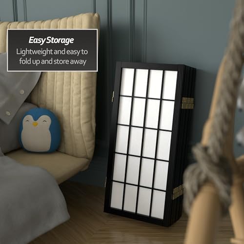 2 ft. Short Desktop Window Pane Shoji Screen - Image 5