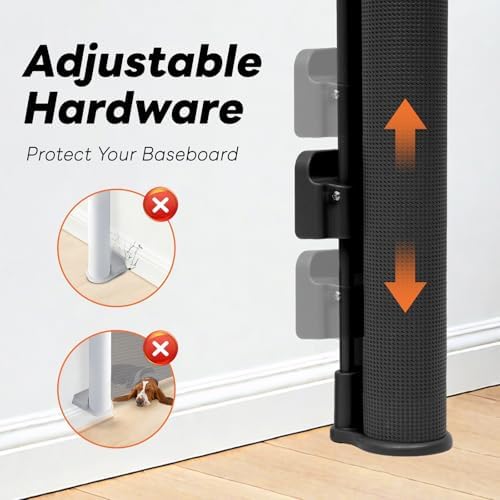 70 Inch Wide Retractable Baby Gate - Image 5