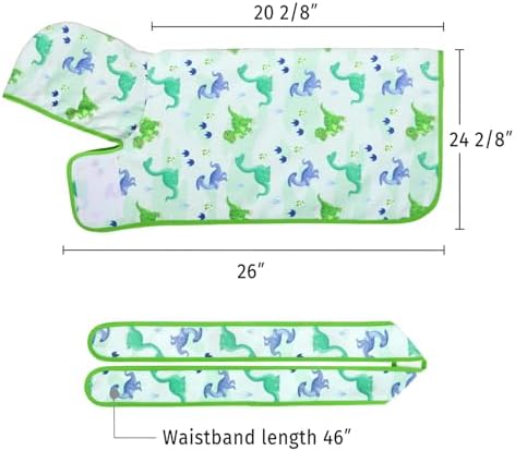 HDE Hooded Dog Bathrobe Quick Dry Towel Wrap - Image 2