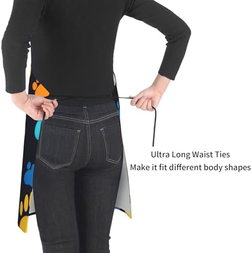 Art Apron with Pocket for Women Men - Image 6