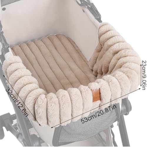 Pet Pram Padding – Fleece Thermal Seat Insert, Machine Cleanable Comfort - Image 7