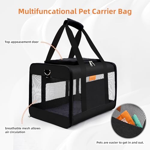 YUNIQUE Soft-Sided Cat & Dog Carrier - Image 5