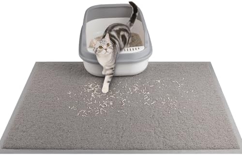 ondware Cat Litter Mat 35.5 x 23.6 in, Waterproof Non-Slip by ondware