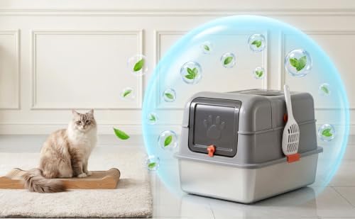 Fully Enclosed Dog Proof Litter Box - Image 7