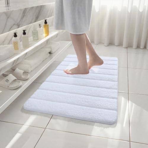 AROGAN Luxury Long Bathroom Rugs Runner 24x48 Inch Bath Rug Non Slip - Image 2