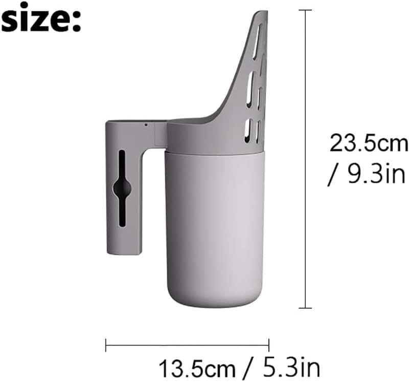 Cat Litter Scoop with Waste Can, 2 in 1 Large Capacity Portable Litter Scooper - Image 2