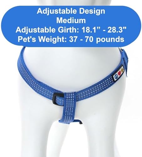 Pawtitas Reflective Step-in Dog Harness – Adjustable No-Pull Vest - Image 3
