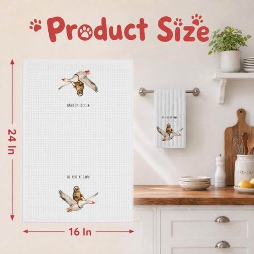 Sloth Kitchen Towels, Cute Hand Tea Towel - Image 2