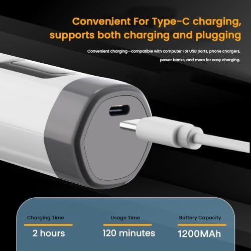 Electric Pet Nail Grinder with LED, USB Charging, 3 Modes - Image 6