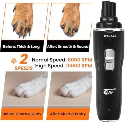 Tife Rechargeable Pet Nail Grinder - Image 2