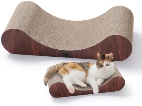 Necoichi Cardboard Cat Scratcher Bed by NECOICHI