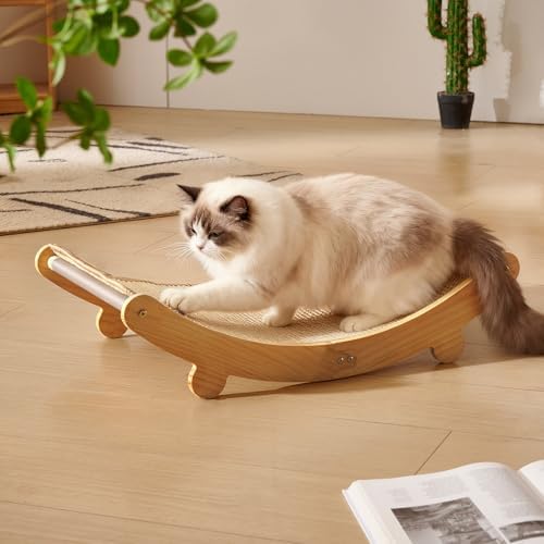 Sisal Cat Scratcher Bed for Indoor Cats Large Cat Scratching Post Scratch Pad - Image 7