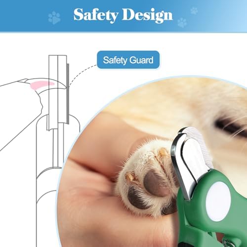 Swihauk Heavy Duty Dog Nail Clippers and Trimmers, Professional Pet Nail - Image 4