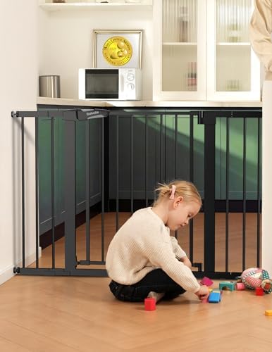 Babelio 29-43" Baby Gate for Stairs, PressGuard P7 Pet Gate - Image 2