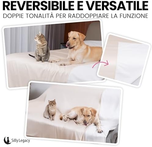 Thin Reversible Waterproof Protective Bed Cover, - Image 2