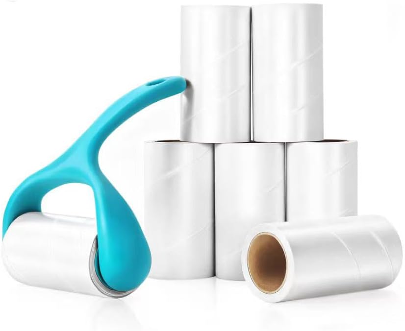 Super Sticky Pet Hair Remover Roll 350 Sheets Set by Unknown