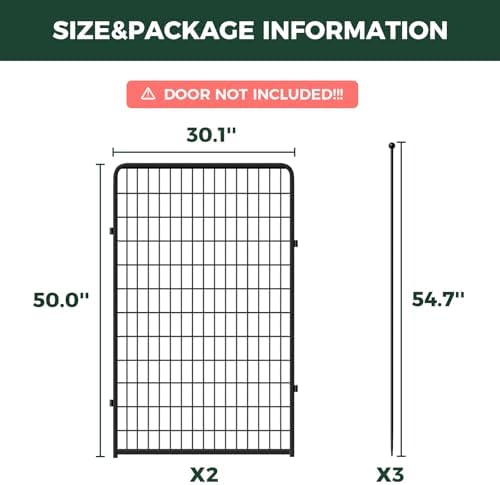 FXW Rollick Dog Playpen, Yard & RV Camping, 2 Panels - Image 4