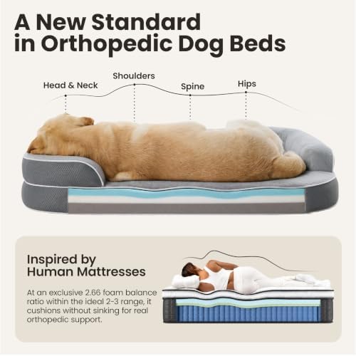 LE SURE RealOrtho™ XL Pro 3-Layer Orthopedic Extra Large Dog Bed - Image 4